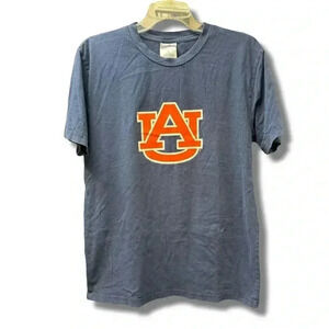 Sideline Apparel Auburn Tigers Men's Blue Graphic T-Shirt Size S Sports College